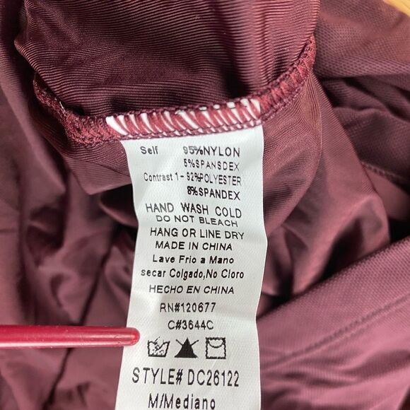 🪦 NWT Tick Tock Mesh Mini Dress chocolate size medium - Picture 8 of 9